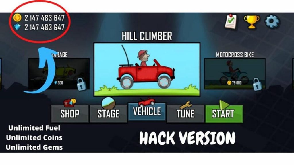 Hill climb racing mod apk mod